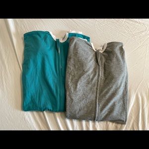 2 Sleeping Baby Flying Squirrel Sleep Sacks